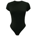 Zypo Sculpt Basic Casual Short-sleeved Round Neck Bodysuit